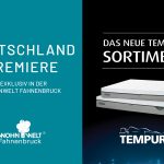 Tempur Deutschland Premiere
